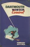 VARIOUS DESIGNERS. DARTMOUTH WINTER CARNIVAL. 1939. Two posters. Each approximately 34x22 inches, 86x56 cm.